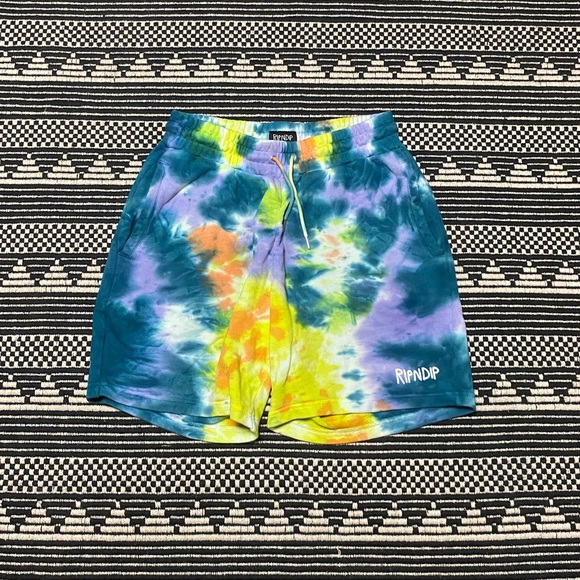 Ripndip Other - RipnDip Men’s Tie Dye Sweatshorts